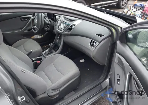 2014 Hyundai Elantra Se из США, поврежденный, VIN 5NPDH4AEXEH484345